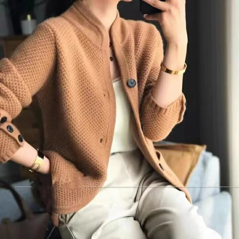 NOVE | Sofistikerad Kashmir Cardigan