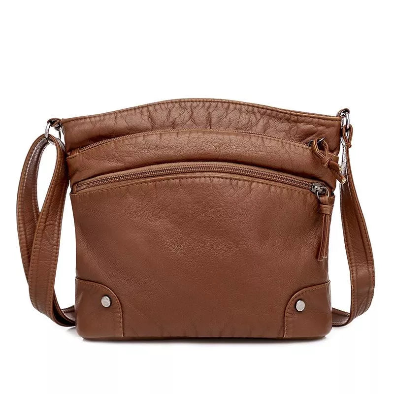 NOVE | Crossbody-Väska I Läder