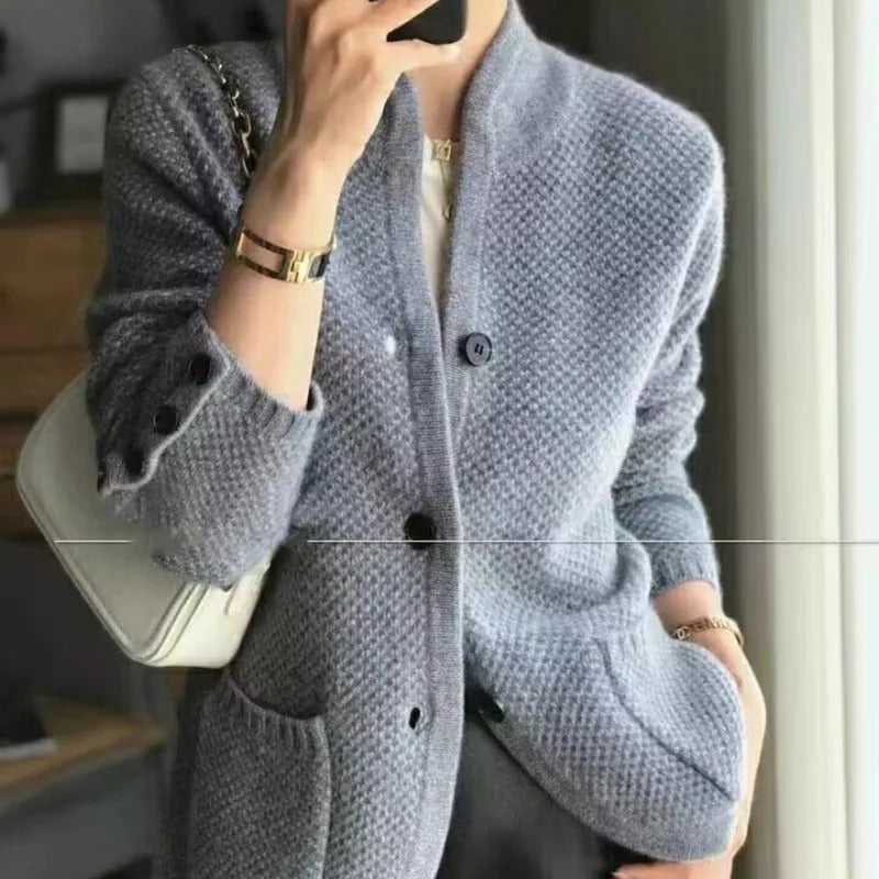 NOVE | Sofistikerad Kashmir Cardigan